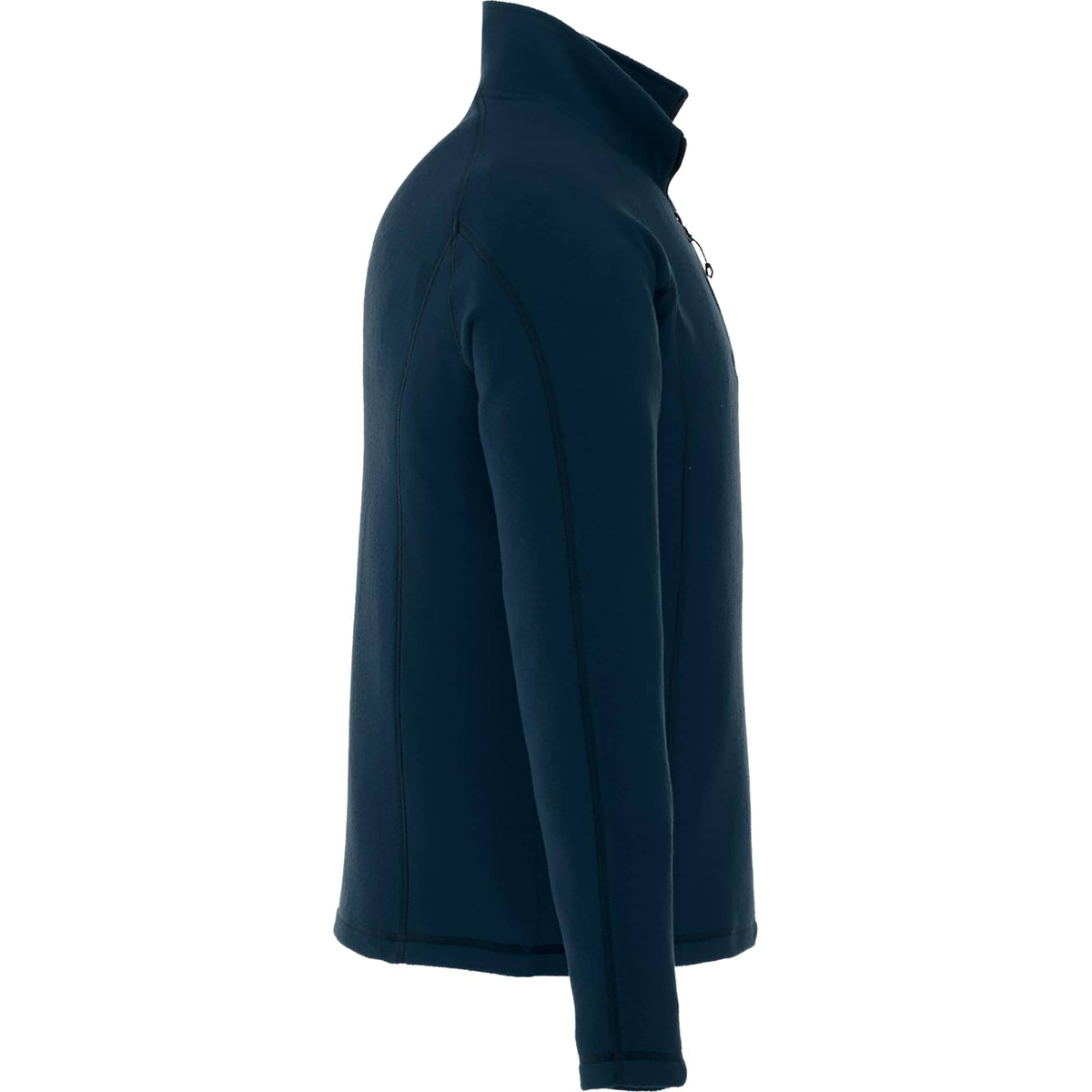 Bowlen Anti-Pill Microfleece Quarter Zip for Men Laser Engraving - Navy - Right Side