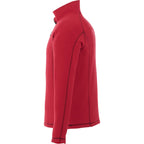 Bowlen Anti-Pill Microfleece Quarter Zip for Men Laser Engraving - Team Red - Left Side