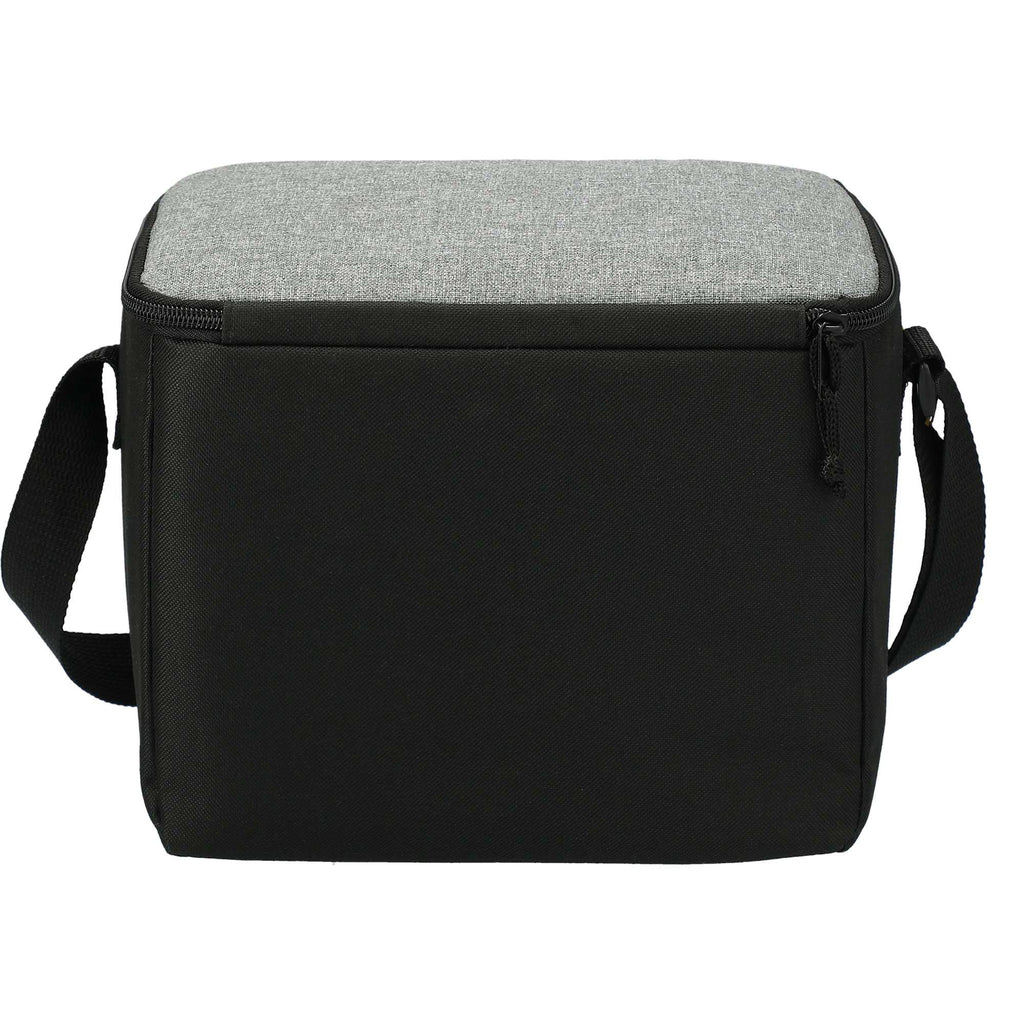Boxy Recycled Lunch Cooler for 9 Cans Transfer - Graphite - Back