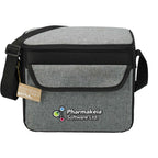 Boxy Recycled Lunch Cooler for 9 Cans Transfer - Graphite - Front