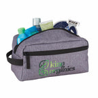 Boxy Zip Travel Pouch in Graphite Transfer - Graphite - Photo 2