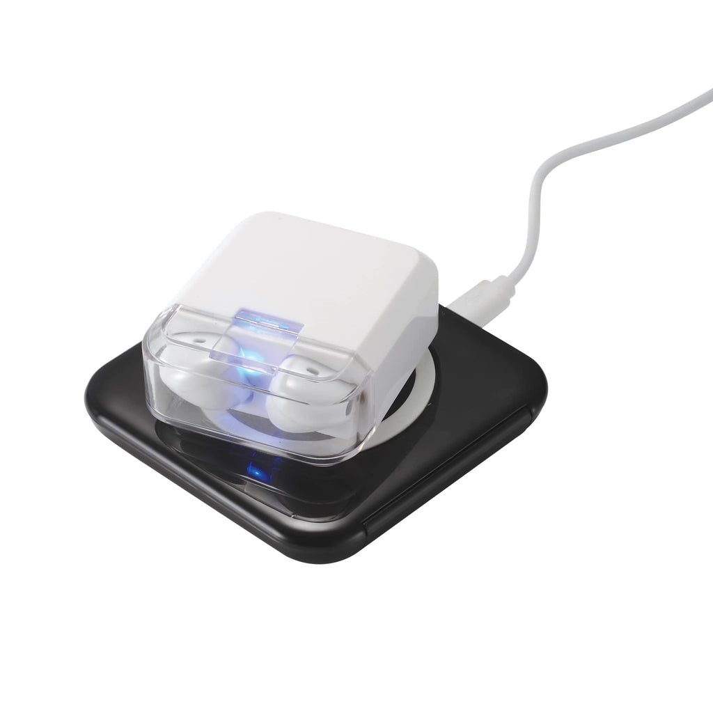 Braavos Wireless Earbuds with Power Bank Case Full Color - White - Right Angle