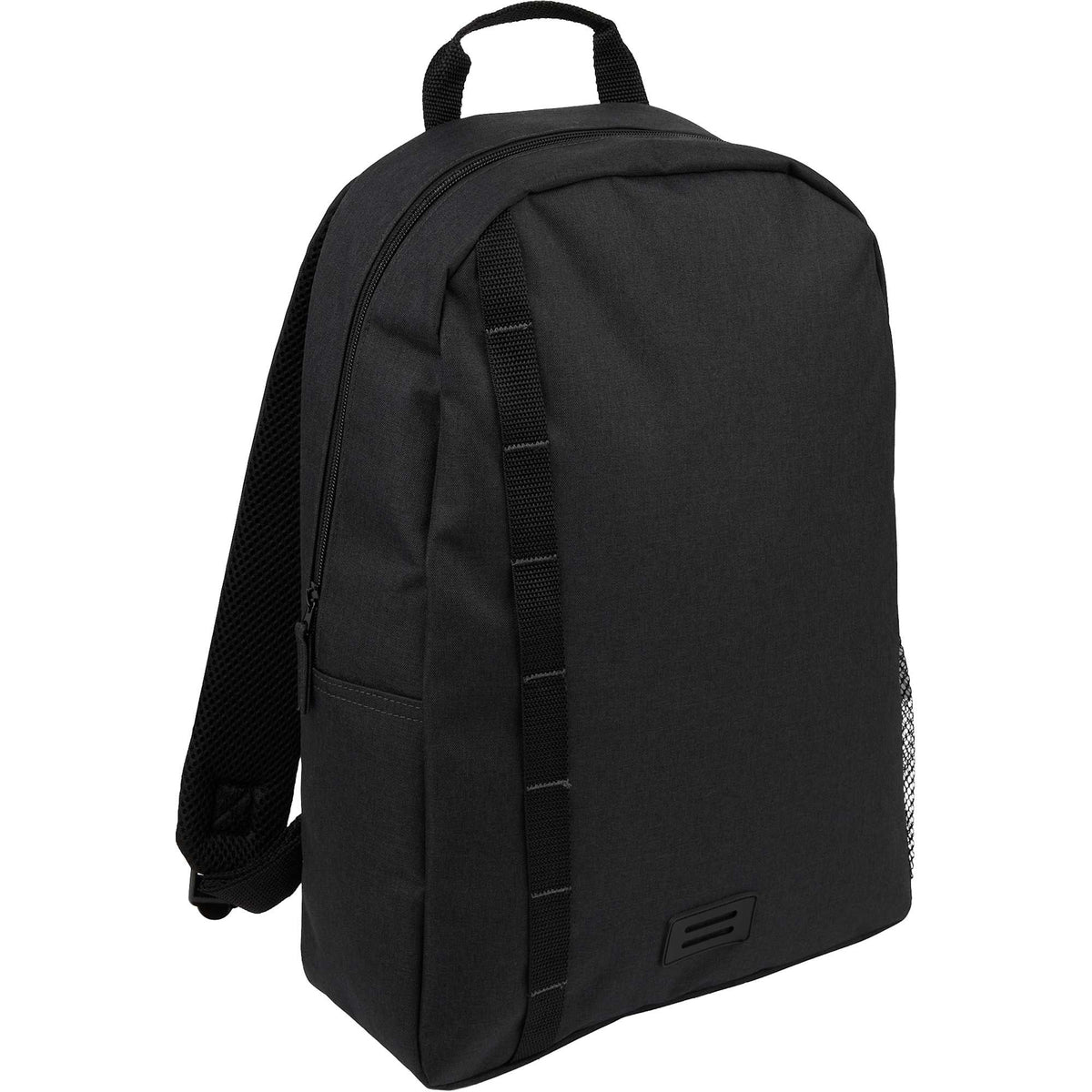 Brady Computer Backpack in Recycled PET, 15 Inch Full Color - Charcoal - Right Angle