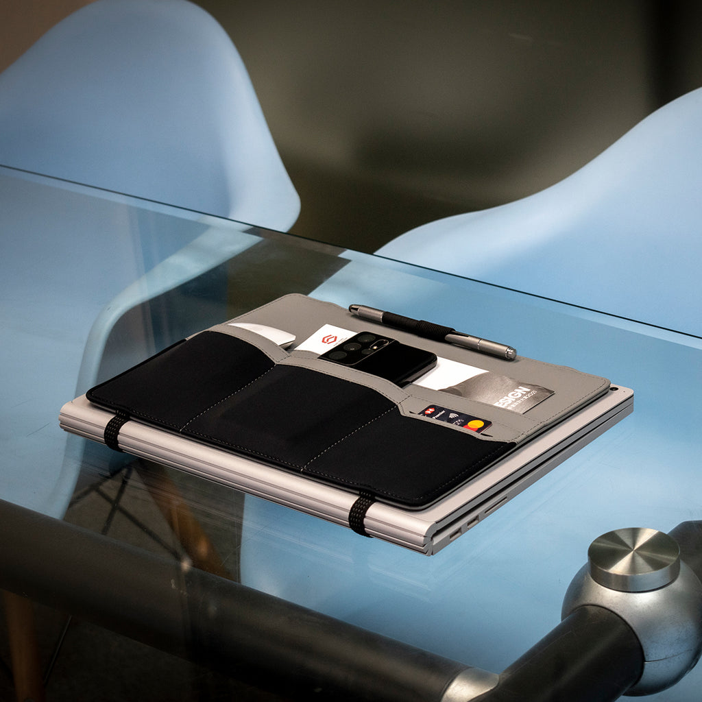 BrandCharger Eco Clipboard and Laptop Organizer - Inuse1