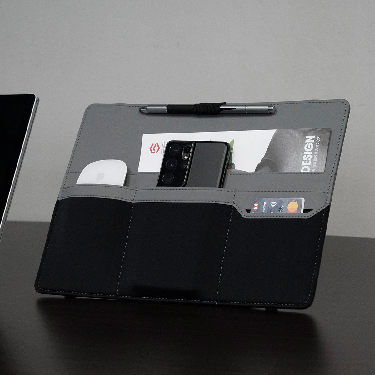 BrandCharger Eco Clipboard and Laptop Organizer - Inuse2