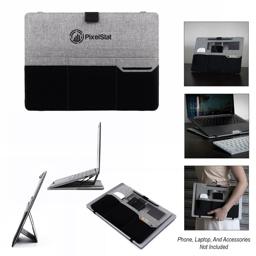 BrandCharger Eco Clipboard and Laptop Organizer - Silk Screen