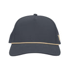 Branded Bills 33409 Canvas Rope Cap, Bare Curved Embroidery - Navy - Front