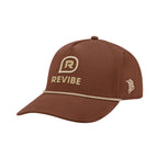 Branded Bills 33409 Canvas Rope Cap, Bare Curved Embroidery - Rust - Embroidery