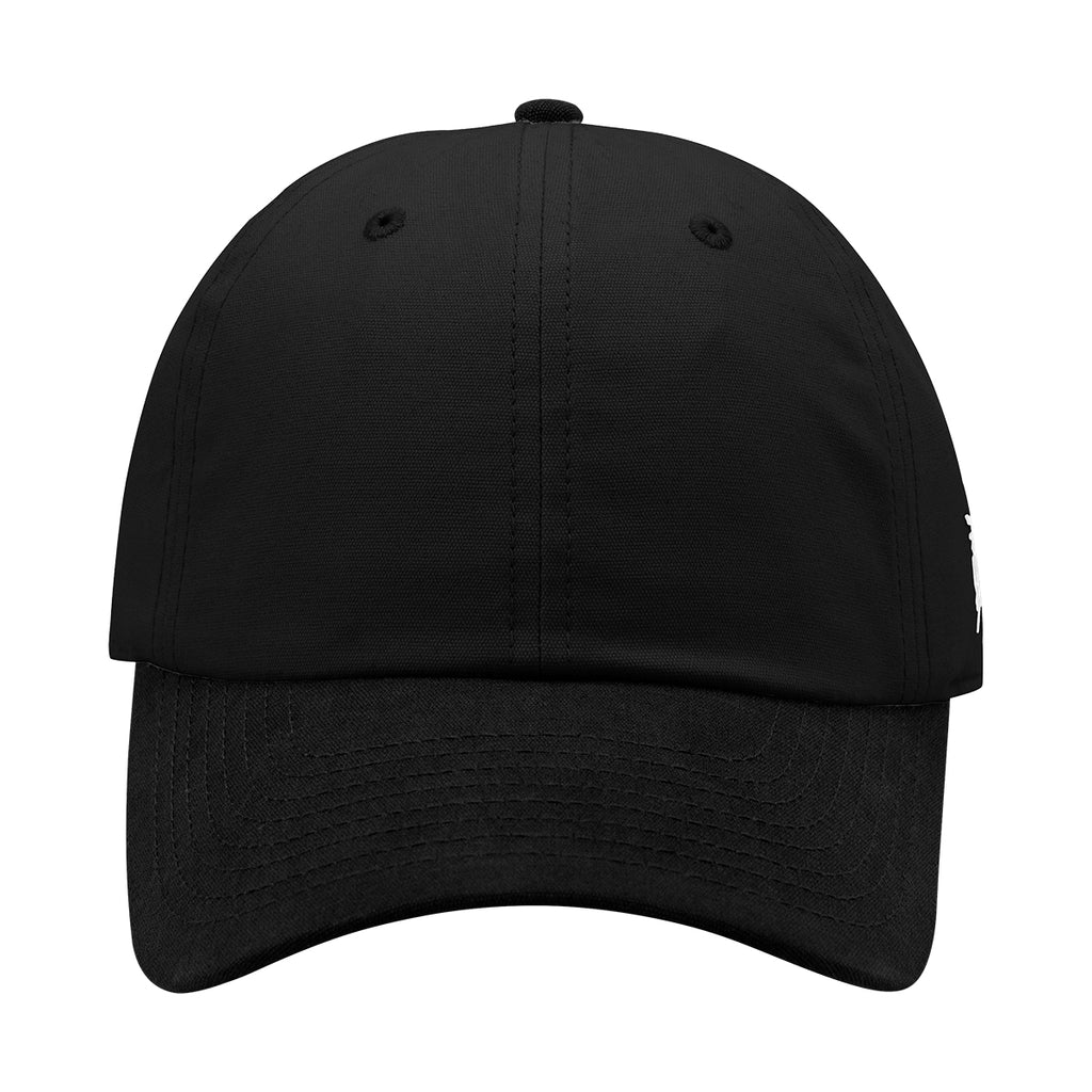 Branded Bills 525-01X Bare Curved Performance Cotton Dad Cap - Black - Front