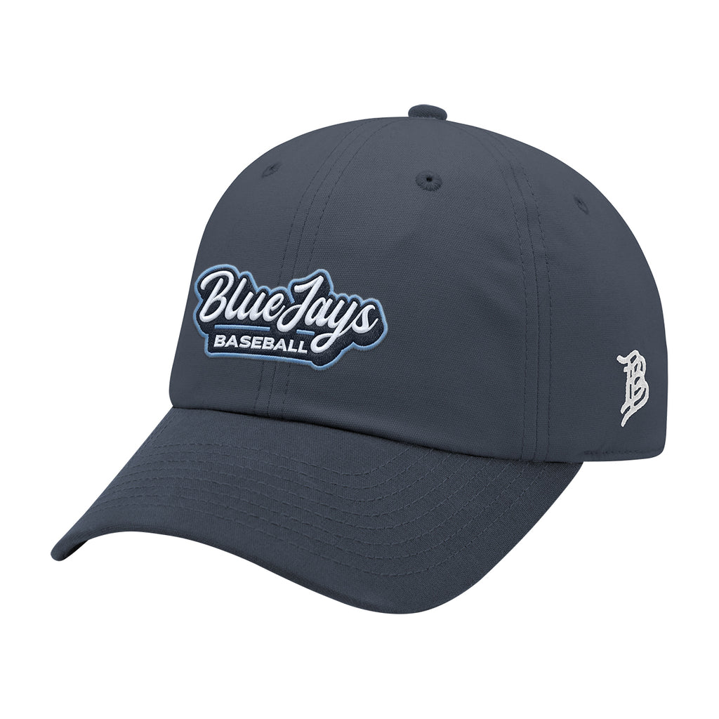 Branded Bills 525-01X Bare Curved Performance Cotton Dad Cap - Navy - Embroidery