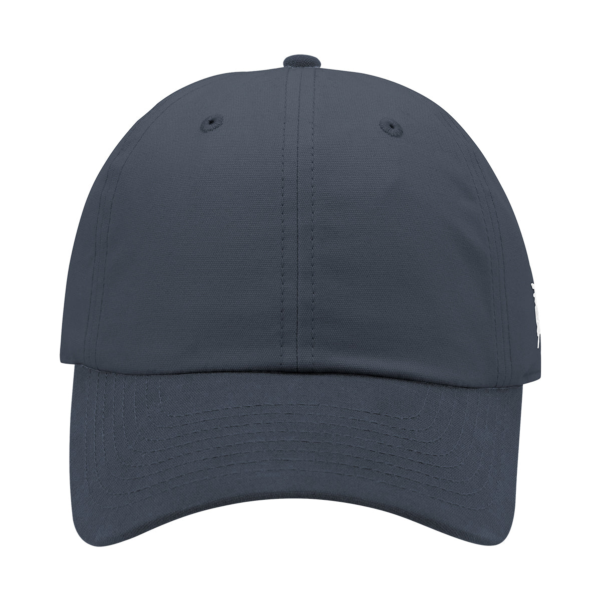 Branded Bills 525-01X Bare Curved Performance Cotton Dad Cap - Navy - Front