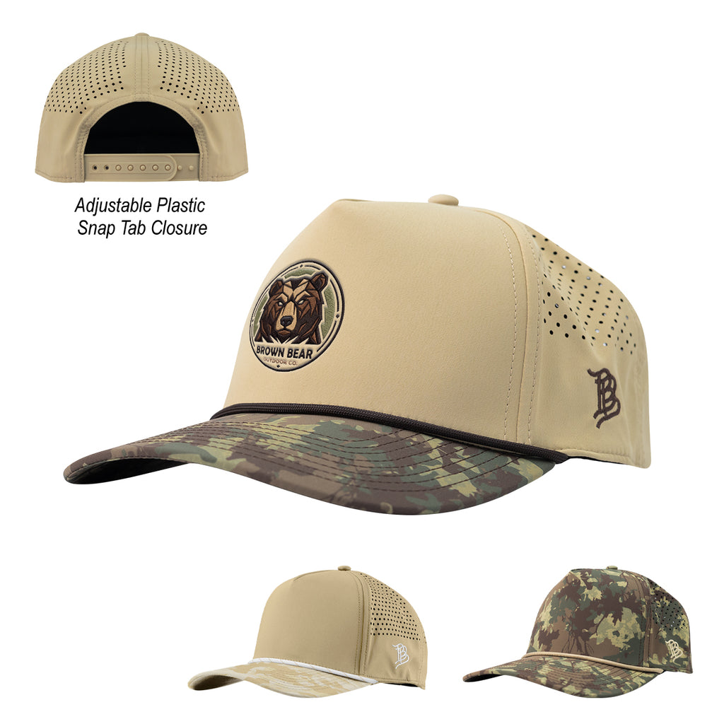 Branded Bills 545 Rope Cap, Bare Curved Embroidery