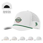 Branded Bills 545 Rope Cap, Bare Curved Embroidery - Branded Bills 545 Bare Curved Rope Cap In White Two-Tone Embroidery