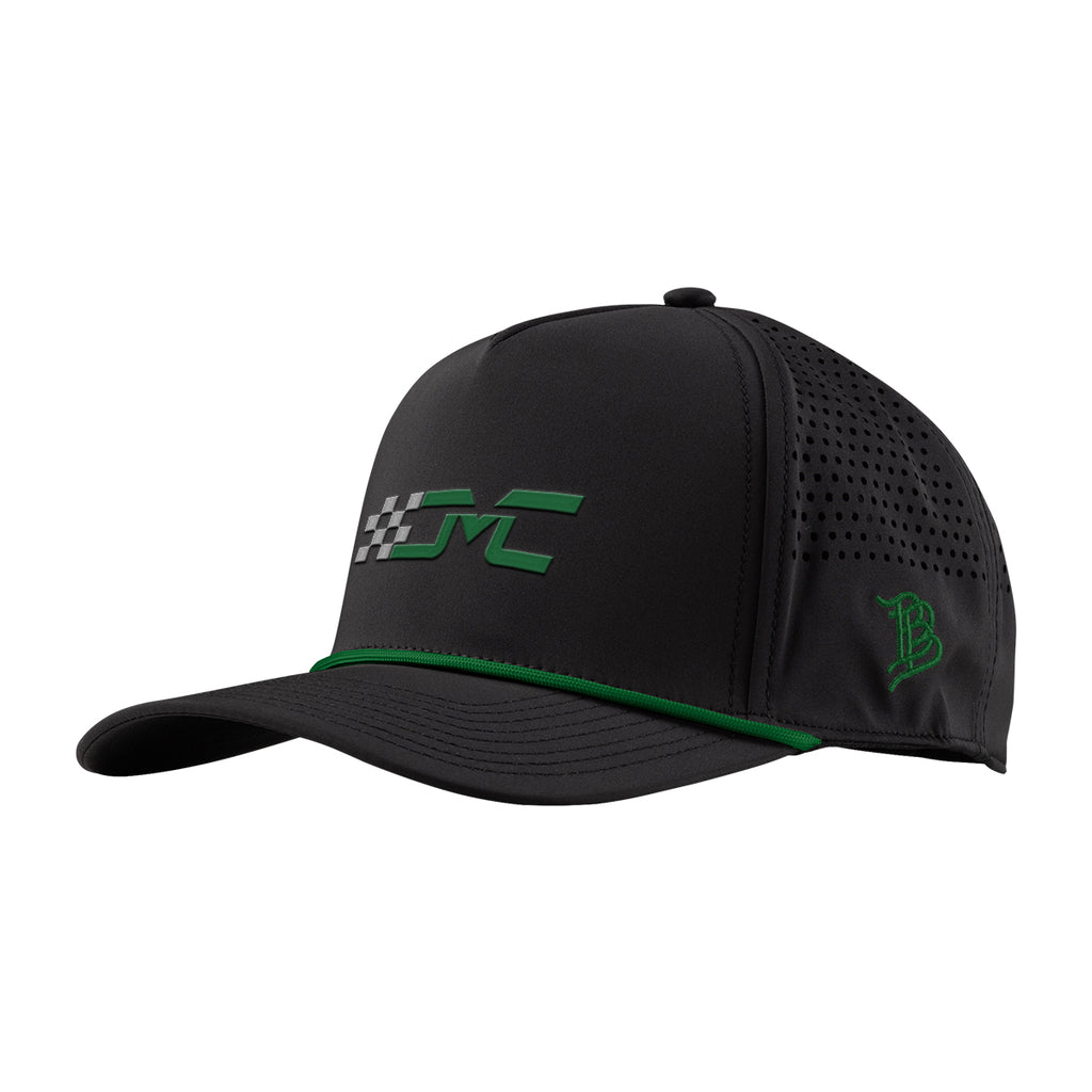 Branded Bills 545 Rope Cap, Bare Curved Embroidery - Kelly Green - Embroidery