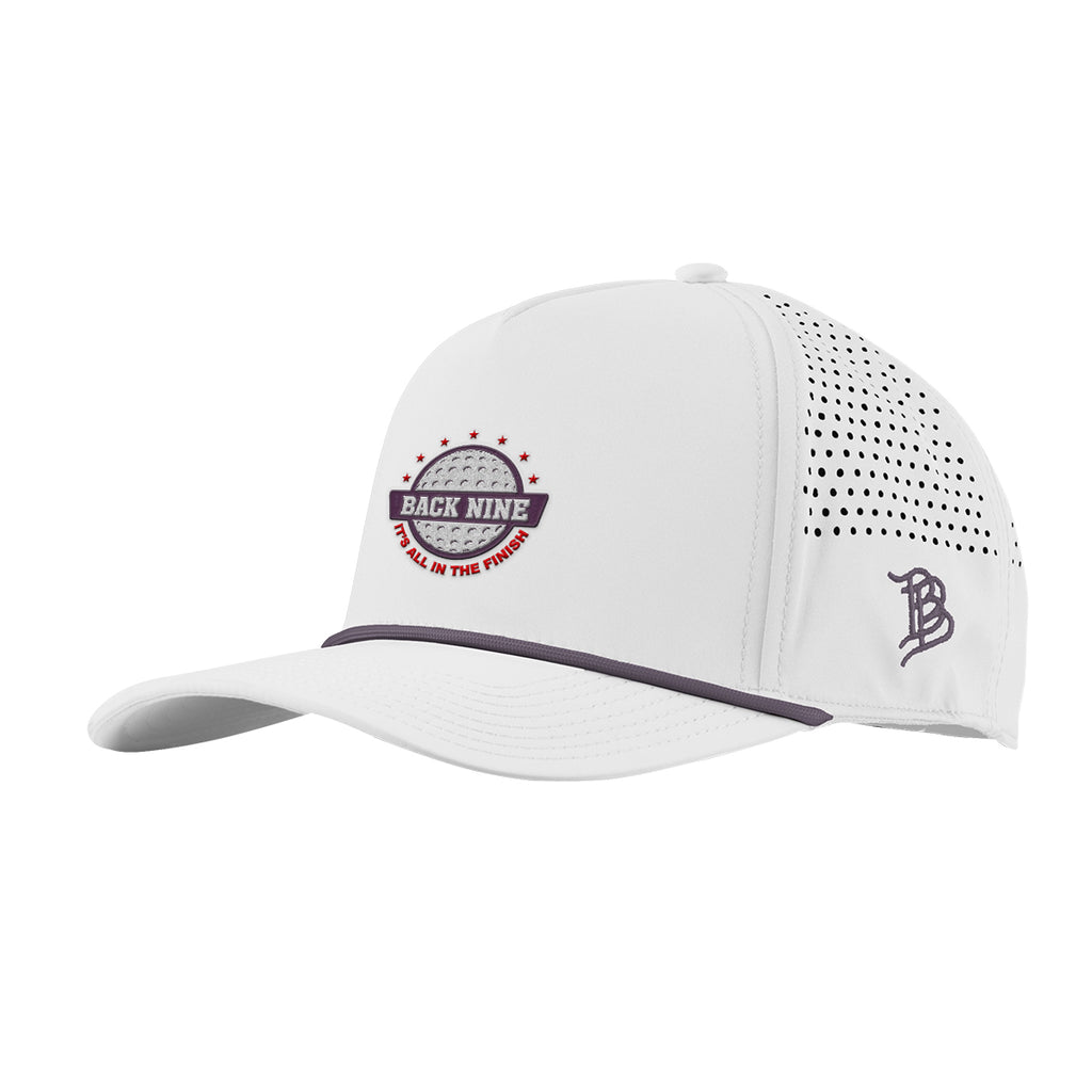 Branded Bills 545 Rope Cap, Bare Curved Embroidery - Purple - Embroidery