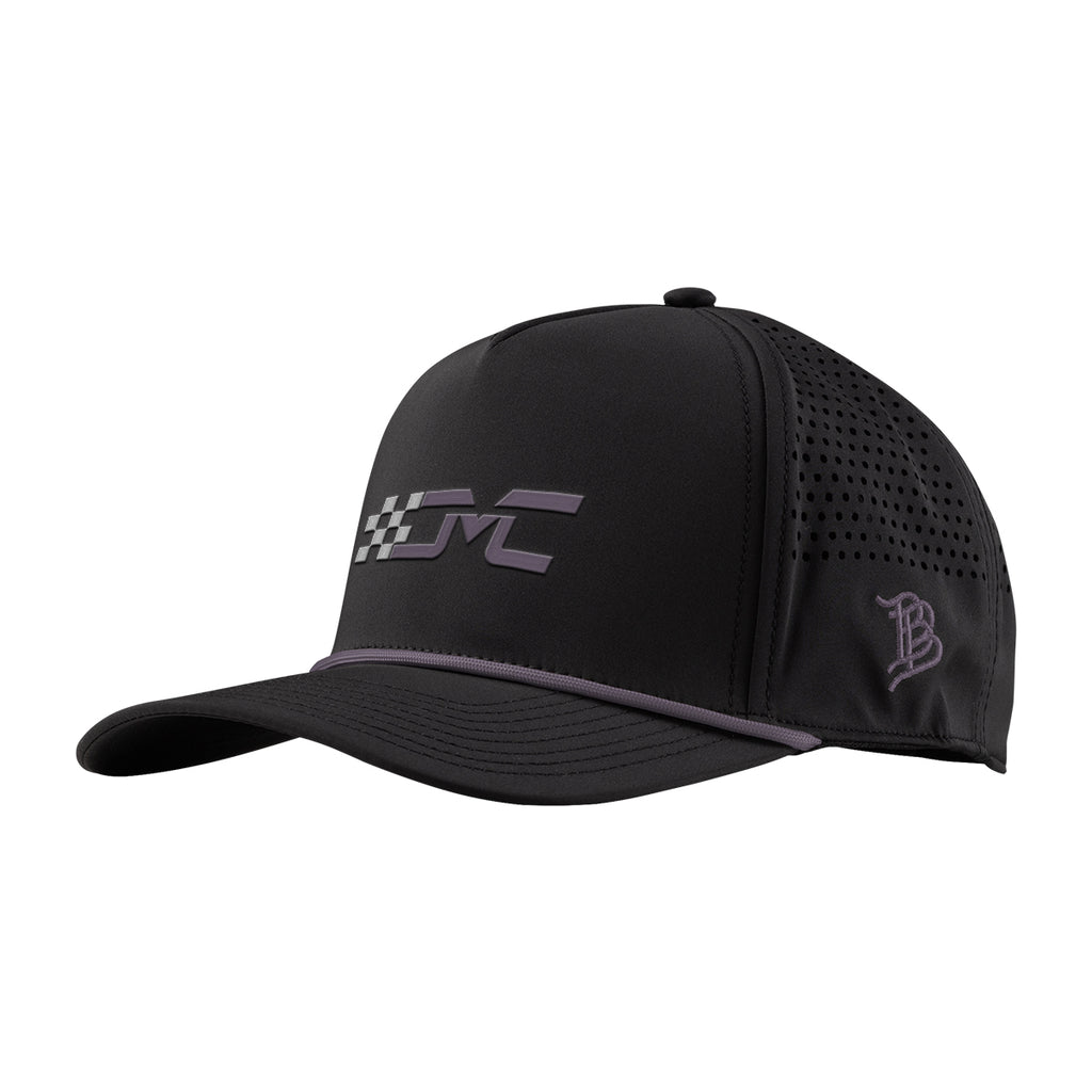 Branded Bills 545 Rope Cap, Bare Curved Embroidery - Purple - Embroidery