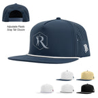 Branded Bills 555 Rope Cap, Bare Flat Embroidery - Branded Bills 555 Bare Flat Rope Cap