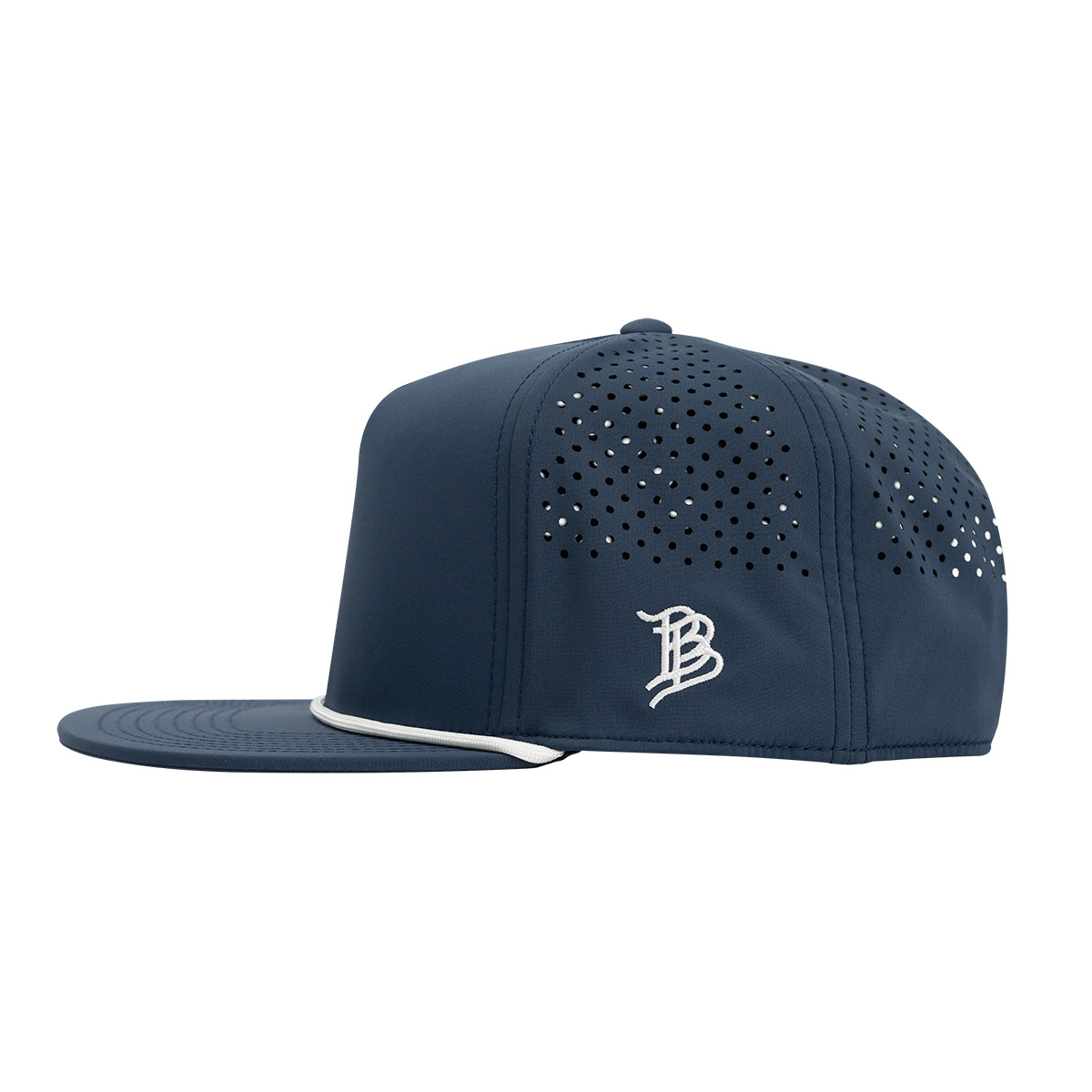 Branded Bills 555 Rope Cap, Bare Flat Embroidery - Orion - Side