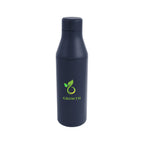 Branson Recycled Stainless Steel Bottle, 15 oz - Navy - Colorbrite