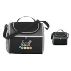 Break Time Lunch Cooler for 9 Cans Transfer - Graphite - Front Group