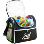 Break Time Lunch Cooler for 9 Cans Transfer - Navy - Photo