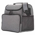 Break Time Recycled Event Cooler for 24 Cans Full Color - Charcoal - Left Angle 3