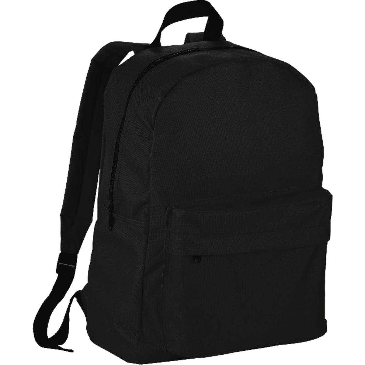 Breckenridge Backpack with Flap Front Pocket Embroidery - Black - Photo 2