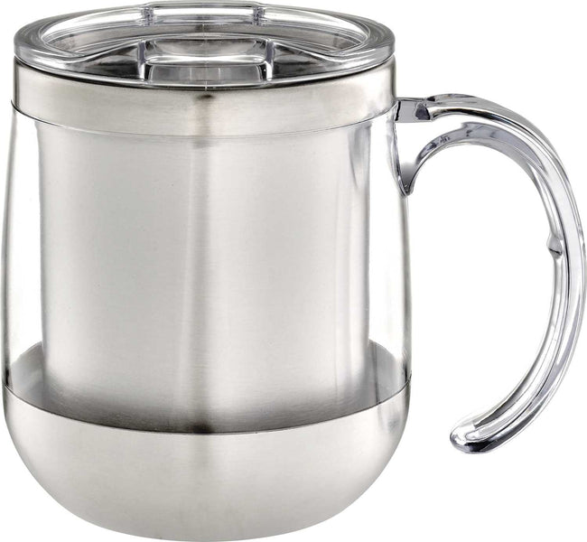 Brew Insulated Desk Mug with Steel Liner, 14 oz