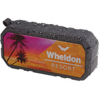 Brick Silicone Waterproof Speaker, 6W Full Color - Black - Photo 3