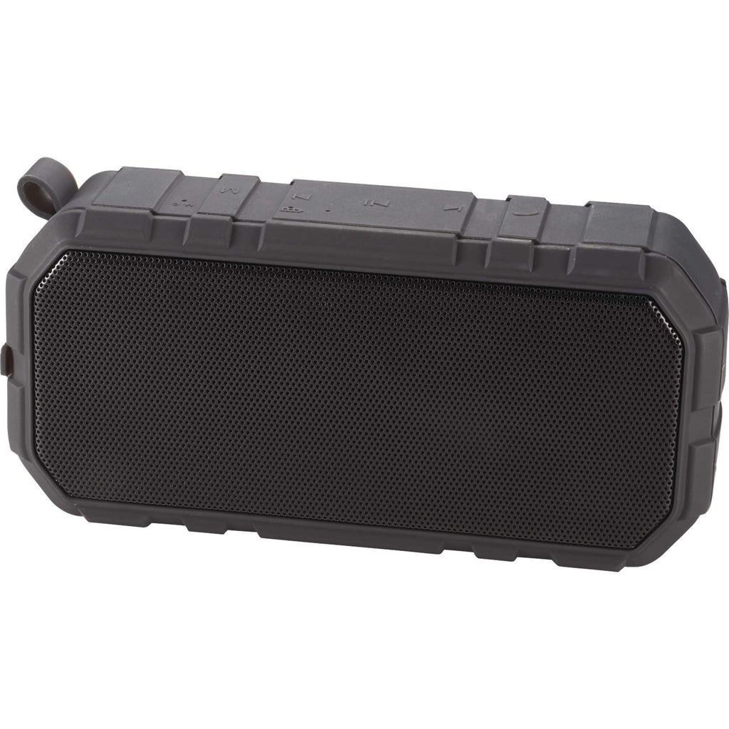 Brick Silicone Waterproof Speaker, 6W Full Color - Black - Photo 4