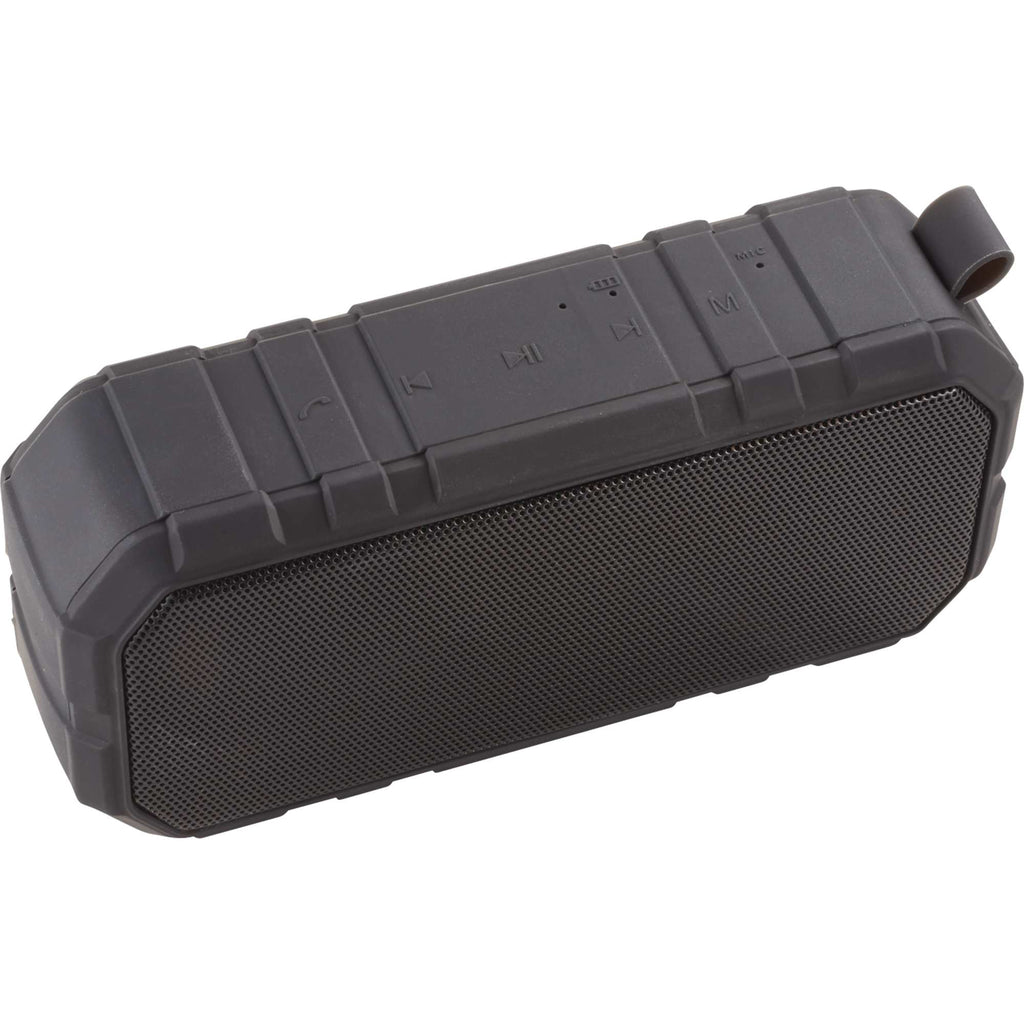 Brick Silicone Waterproof Speaker, 6W Full Color - Black - Photo 8