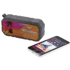 Brick Silicone Waterproof Speaker, 6W Full Color - Black - Photo