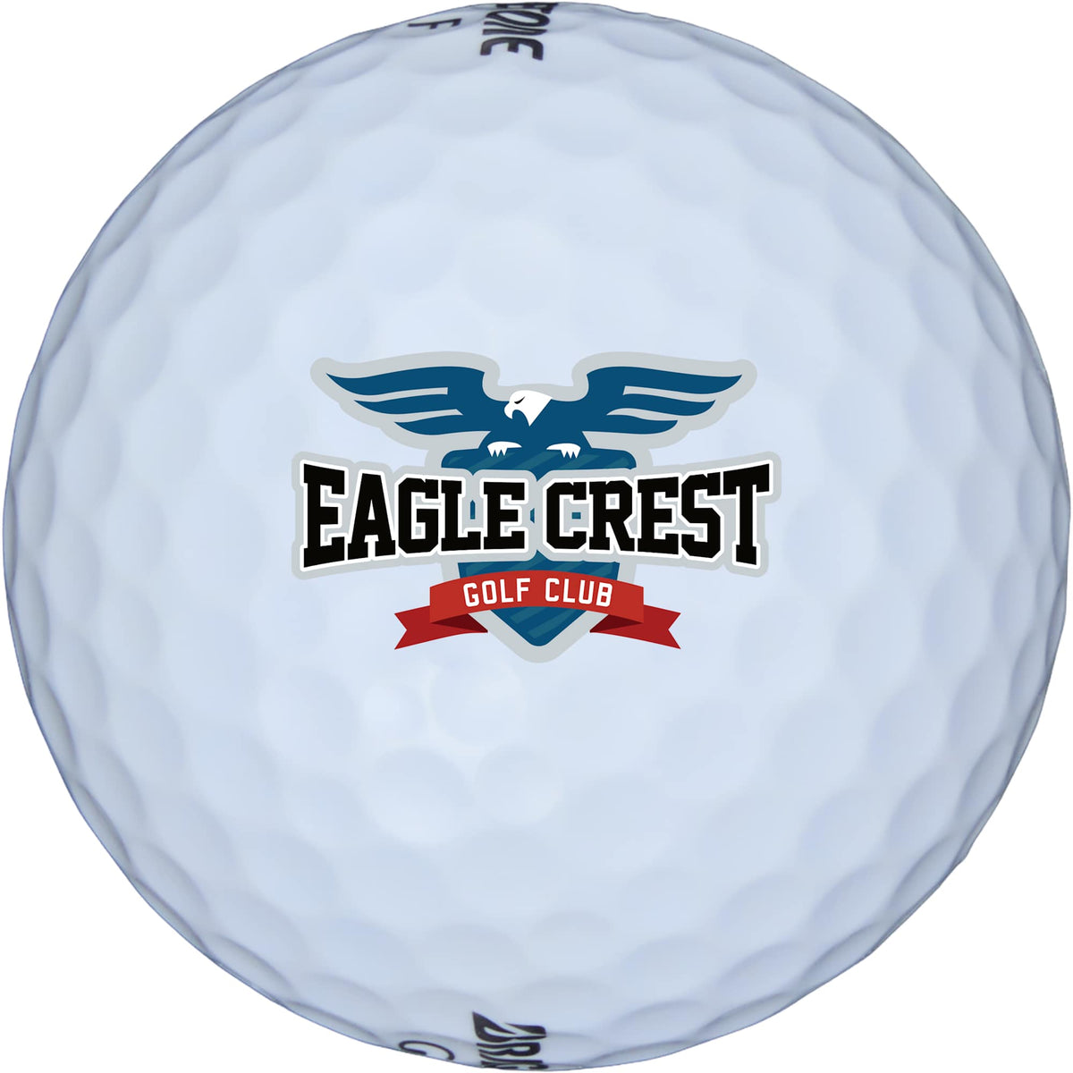 Bridgestone TreoSoft Soft Feel Golf Balls, 12 Pack Full Color - White - Front