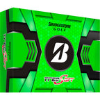 Bridgestone TreoSoft Soft Feel Golf Balls, 12 Pack Full Color - White - Packaging