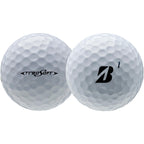 Bridgestone TreoSoft Soft Feel Golf Balls, 3 Pack Full Color - White - Back