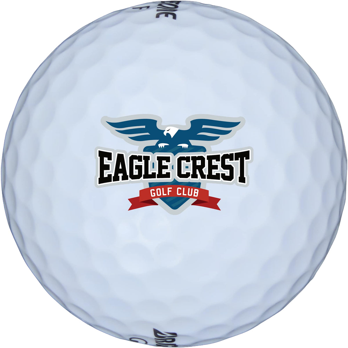 Bridgestone TreoSoft Soft Feel Golf Balls, 3 Pack Full Color - White - Front