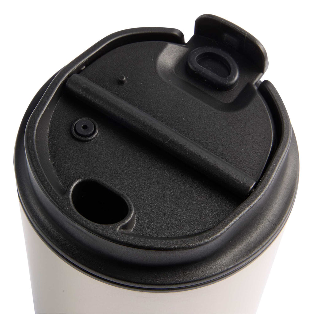 Brit Tumbler with Recycled Liner, 15 oz - Black - Lid 2
