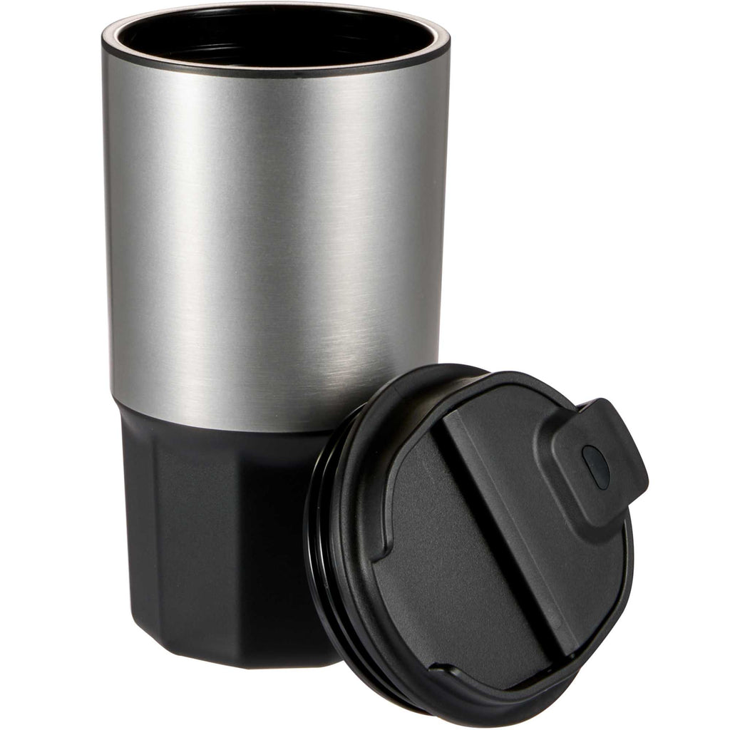 Brit Tumbler with Recycled Liner, 15 oz - Black - Lid Top 2