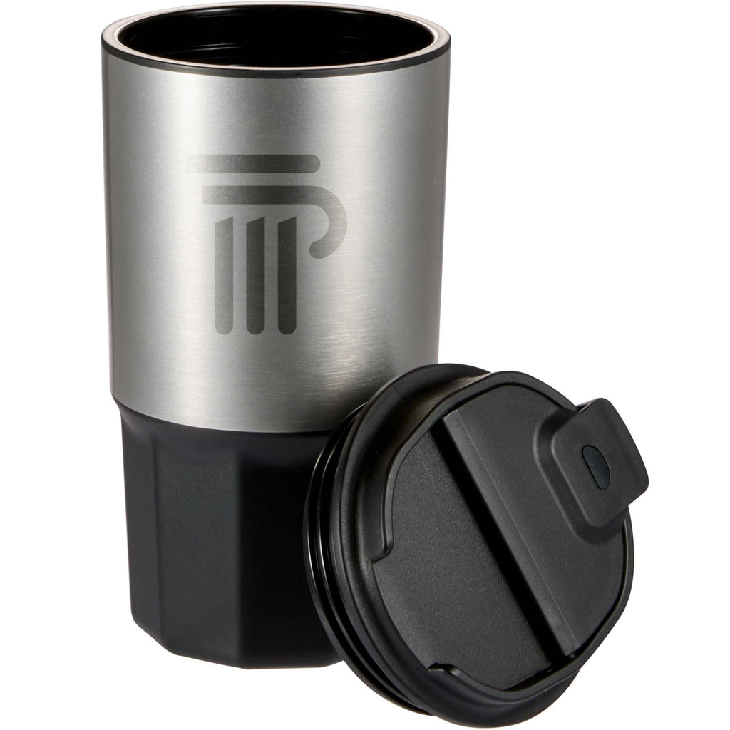 Brit Tumbler with Recycled Liner, 15 oz - Black - Lid Top