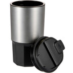 Brit Tumbler with Recycled Liner, 15 oz Full Color - Black - Lid Top 2