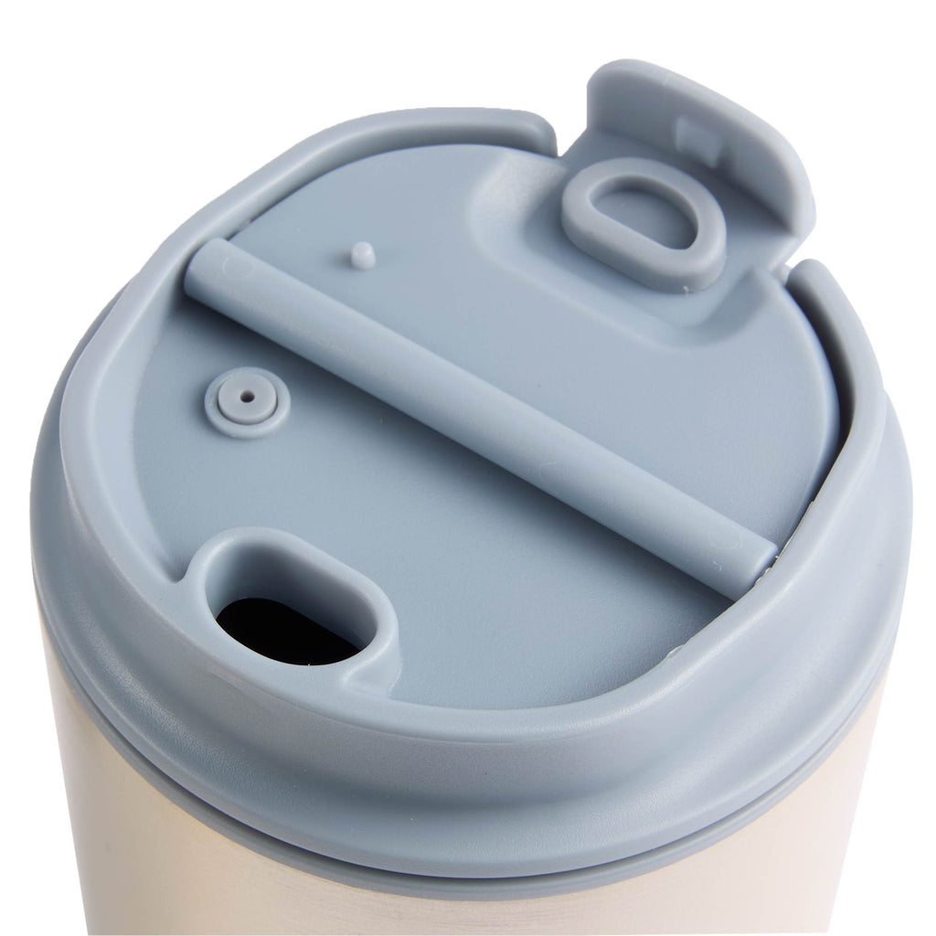 Brit Tumbler with Recycled Liner, 15 oz - Gray - Lid