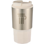 Brit Tumbler with Recycled Liner, 15 oz - White - Front