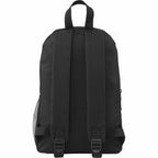 Brix Everyday Backpack in Recycled Polyester Embroidery - Black - Back