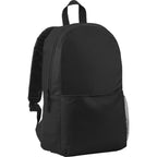 Brix Everyday Backpack in Recycled Polyester Embroidery - Black - Right Angle 2