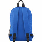 Brix Everyday Backpack in Recycled Polyester Embroidery - Royal - Back