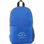 Brix Everyday Backpack in Recycled Polyester Embroidery - Royal - Front