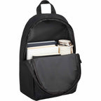 Brix Everyday Backpack in Recycled Polyester Full Color - Black - Detail
