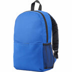 Brix Everyday Backpack in Recycled Polyester Full Color - Royal - Left Angle