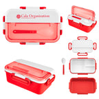 Broadview Bento Box and Spork - Red - Silk Screen