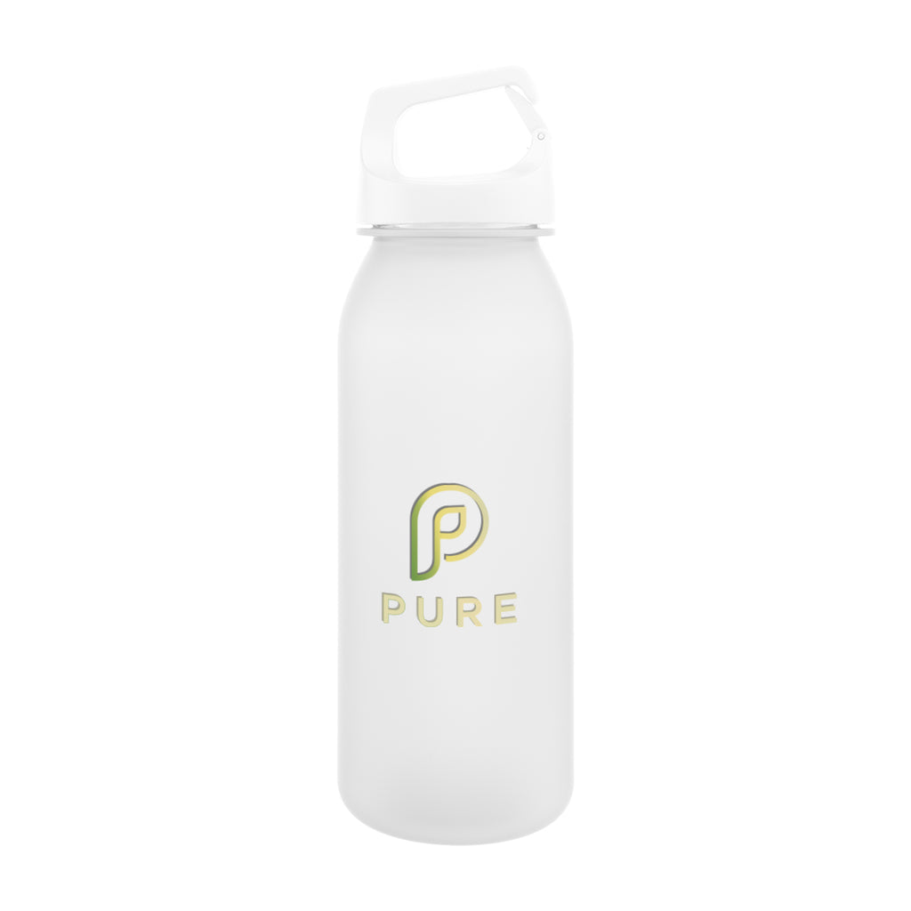 Brooke Bottle with Carry Handle, 20 oz - Clear - Colorbrite